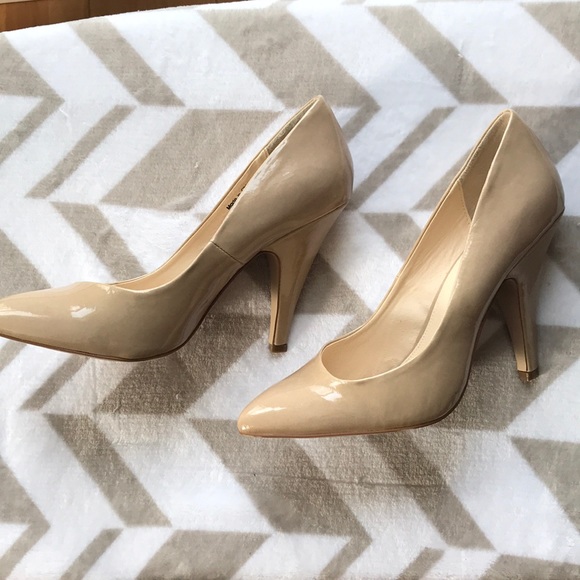 KIMCHI BLUE urban outfitters nude heels 8.5 - Picture 4 of 8